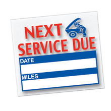 V-T™ Stock Service Reminder Stickers