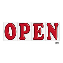 3D Jumbo UnderHood Sign Set #897