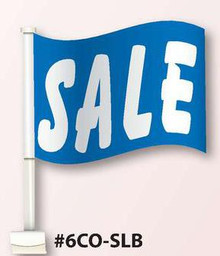 Double-Pane Clip-On Flags #6CO-SLB