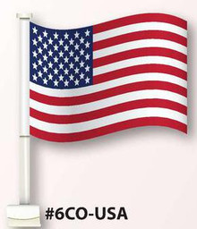 Double-Pane Clip-On Flags #6CO-USA