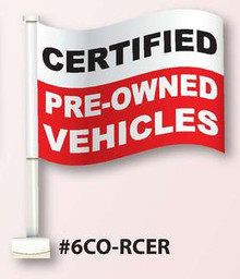 Double-Pane Clip-On Flags #6CO-RCER
