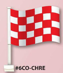 Double-Pane Clip-On Flags #6CO-CHRE