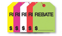 Stock Mirror Hang Tags (#280-RB)