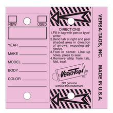 Versa-Tags  "Lilac" Key Tags