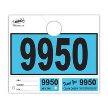 Blue Service Department Hang Tags