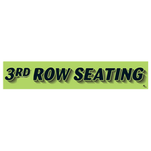 Vinyl Highlights Windshield Slogans "3rd Row Seating" Black/Fluorescent Green12/Pack