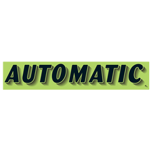 Vinyl Highlights Windshield Slogans "Automatic" Black/Fluorescent Green 12/Pack