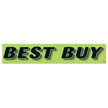 Vinyl Highlights Windshield Slogans "Best Buy" Black/Fluorescent Green 12/Pack