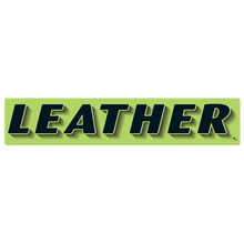 Vinyl Highlights Windshield Slogans "Leather" Black/Fluorescent Green 12/Pack