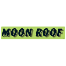 Vinyl Highlights Windshield Slogans "Moon Roof" Black/Fluorescent Green 12/Pack