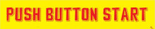 Vinyl Windshield Slogans "Push Button Start" Red/Yellow 12/Pack
