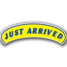 Vinyl Highlights Eyebrow Slogans "Just Arrived" Blue/Yellow 12/Pack