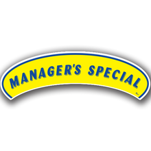 Vinyl Highlights Eyebrow Slogans "Managers Special" Blue/Yellow 12/Pack