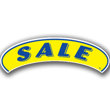 Vinyl Highlights Eyebrow Slogans "Sale" Blue/Yellow 12/Pack