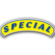 Vinyl Highlights Eyebrow Slogans "Special" Blue/Yellow 12/Pack