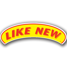Vinyl Highlights Eyebrow Slogans "Like New" Red/Yellow 12/Pack
