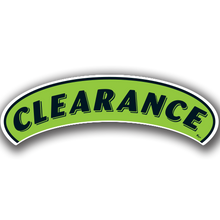 Vinyl Highlights Eyebrow Slogans "Clearence" Black/Fluorescent Green 12/Pack