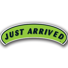 Vinyl Highlights Eyebrow Slogans "Just Arrived" Black/Fluorescent Green 12/Pack