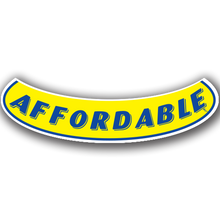 Vinyl Highlights Smile Slogans "Affordable" Blue/Yellow 12/Pack