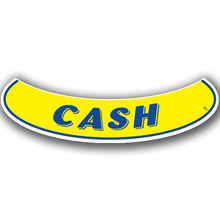 Vinyl Highlights Smile Slogans "Cash" Blue/Yellow 12/Pack