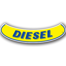Vinyl Highlights Smile Slogans "Diesel" Blue/Yellow 12/Pack
