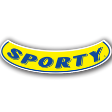 Vinyl Highlights Smile Slogans "Sporty" Blue/Yellow 12/Pack