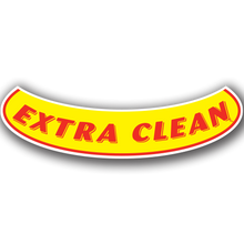 Vinyl Highlights Smile Slogans "Extra Clean" Red/Yellow 12/Pack