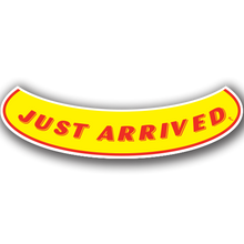 Vinyl Highlights Smile Slogans "Just Arrived" Red/Yellow 12/Pack