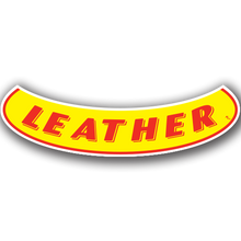 Vinyl Highlights Smile Slogans "Leather" Red/Yellow 12/Pack
