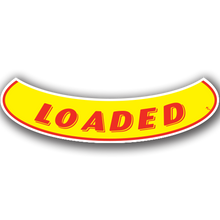 Vinyl Highlights Smile Slogans "Loaded" Red/Yellow 12/Pack