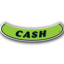 Vinyl Highlights Smile Slogans "Cash" Black/Fluorescent Green 12/Pack