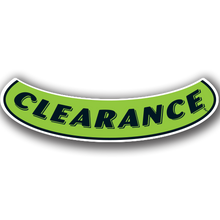 Vinyl Highlights Smile Slogans "Clearence" Black/Fluorescent Green 12/Pack