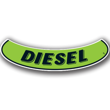 Vinyl Highlights Smile Slogans "Diesel" Black/Fluorescent Green 12/Pack