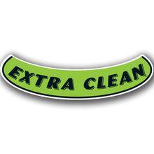 Vinyl Highlights Smile Slogans "Extra Clean" Black/Fluorescent Green 12/Pack