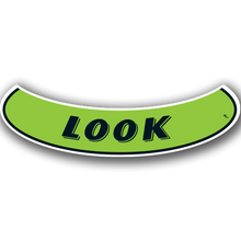 Vinyl Highlights Smile Slogans "Look" Black/Fluorescent Green 12/Pack