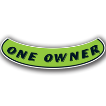 Vinyl Highlights Smile Slogans "One Owner" Black/Fluorescent Green 12/Pack