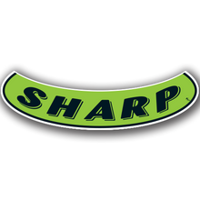 Vinyl Highlights Smile Slogans "Sharp" Black/Fluorescent Green 12/Pack