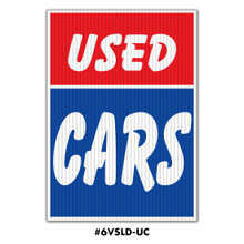 Jumbo UnderHood Signs "Used Cars"