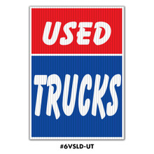 Jumbo UnderHood Signs "Used Trucks"