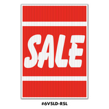 Jumbo UnderHood Signs "Red Sale"
