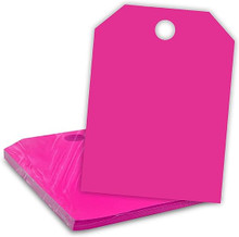 Stock Mirror Hang Tags (Pink #280-Blank)