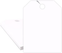 Stock Mirror Hang Tags (White #280-Blank)