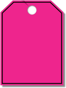 Stock Mirror Hang Tags (Pink #280-Border)