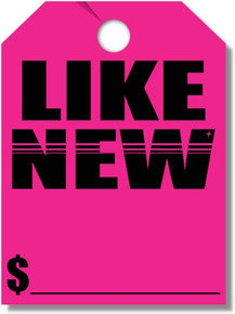 Stock Mirror Hang Tags (Pink #280-LN)