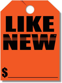 Stock Mirror Hang Tags (Red #280-LN)