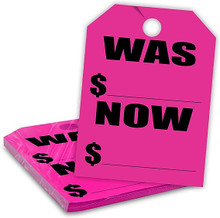 Stock Mirror Hang Tags (Pink #280-WN)