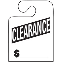 Hook Stock Mirror Hang Tags (White #282 CL)