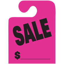 Hook Stock Mirror Hang Tags (Pink #282 SA)