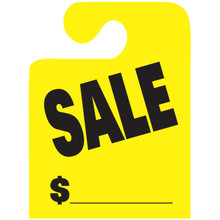 Hook Stock Mirror Hang Tags (Yellow #282 SA)