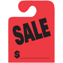 Hook Stock Mirror Hang Tags (Red #282 SA)